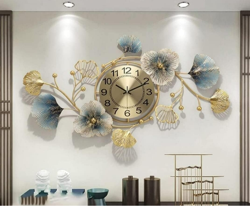 Floral Wall Clock